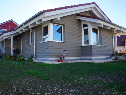 Kleiner Bungalow Rückseite